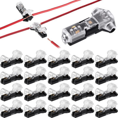 Conectores cable 1 pin sujecion rápida 3 vías bloqueo
