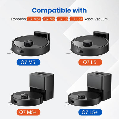 Kit 15 pzas repuesto Q7M5 Roborock cepillo filtro HEPA