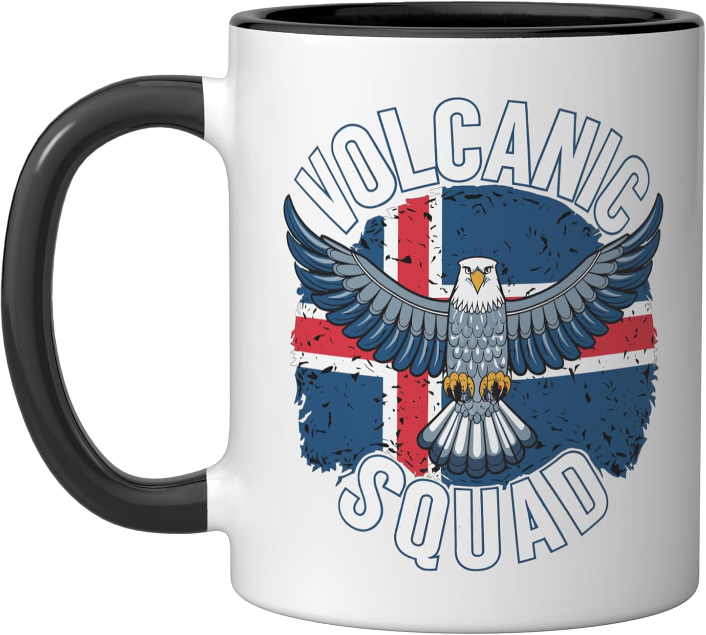 Taza cerámica Volcanic Squad Black/White