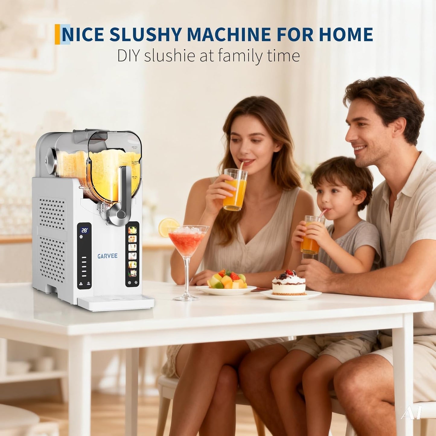 Máquina granizados hogar 70oz 6 modos LED blanco