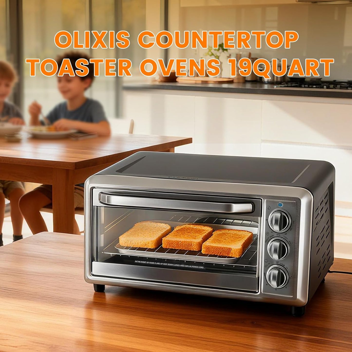 Horno tostador para encimera Olixis 19 cuartos de galón