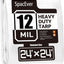 Lona 24x24pies 12mil impermeable UV resistente cubierta piscina