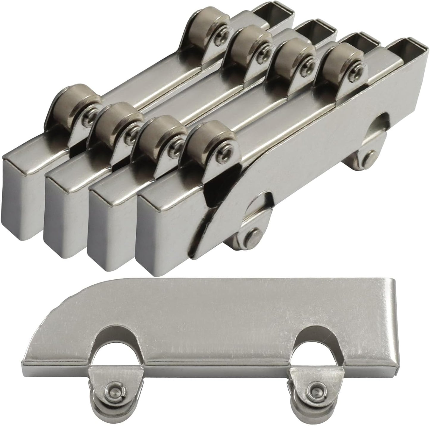 Rodillo ventana 0.197pulg acero inox set 10 para correderas