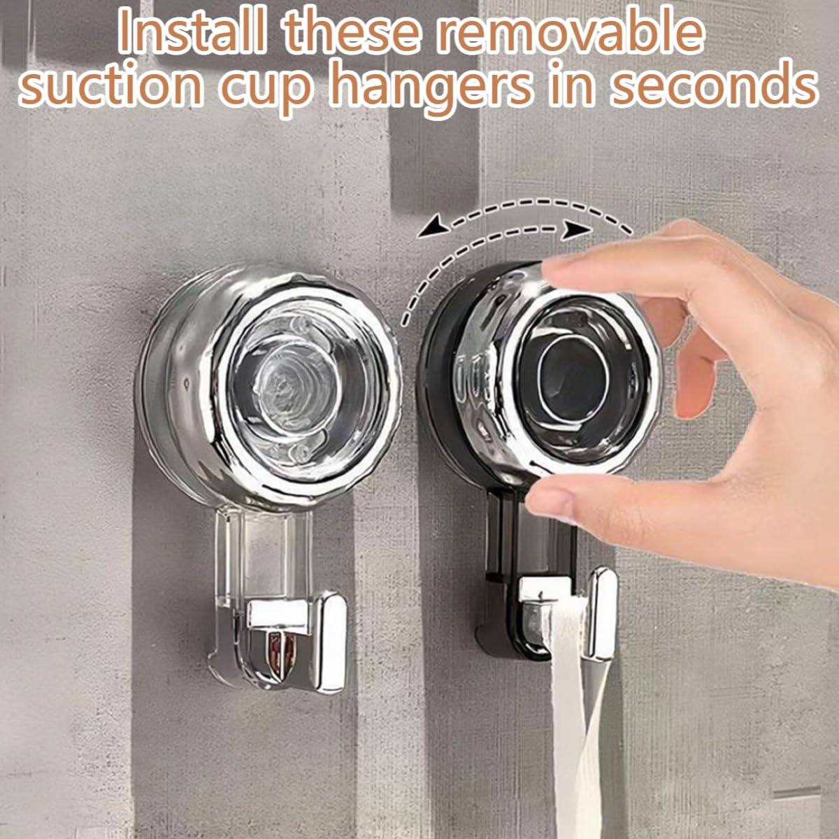 5 Ganchos Ventosa Impermeables para Baño Pared Vidrio