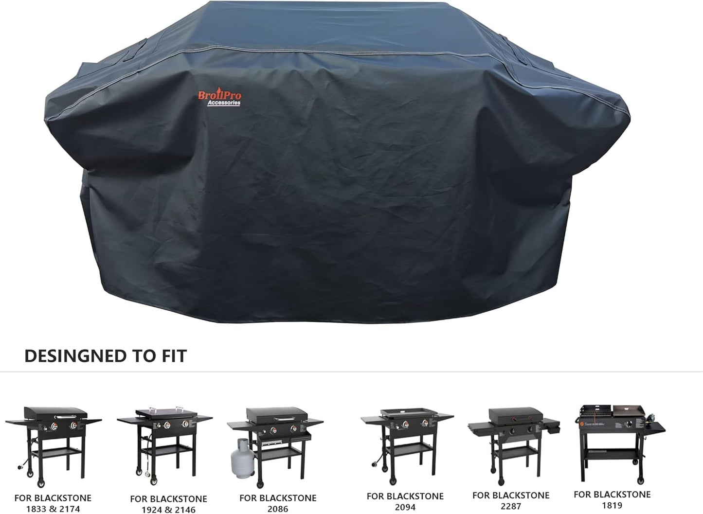 Cubierta plancha 28pulg capucha tela impermeable negro