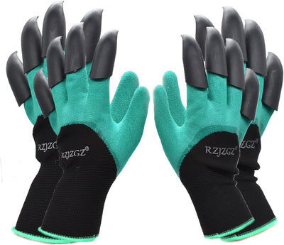 2 Pzas Guantes Jardinería con Garras para Ambas Manos