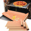 Forros de horno de cobre grueso XL paquete de 3 alfombrillas antiadherentes 17 x 25 pulgadas sin BPA y PFOA