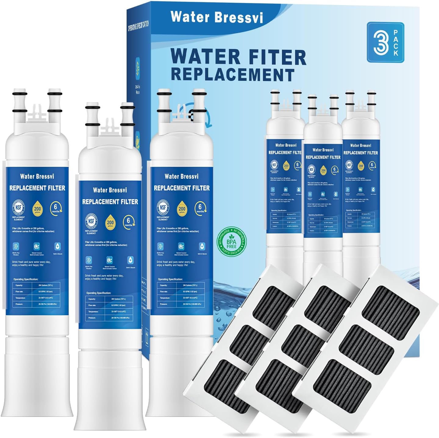 Filtro agua repuesto Frigidaire Electrolux PWF-1