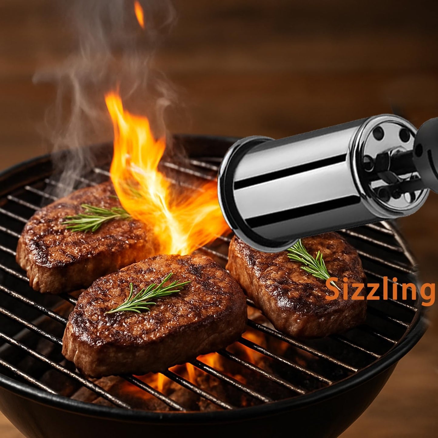 Cabezal antorcha propano para cocinar azul