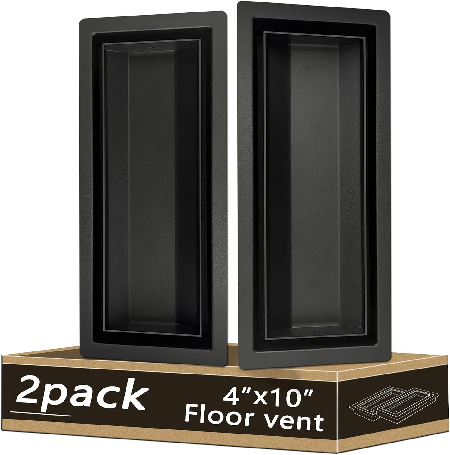 Rejilla suelo acero perfil bajo 4x10 ventilación alta