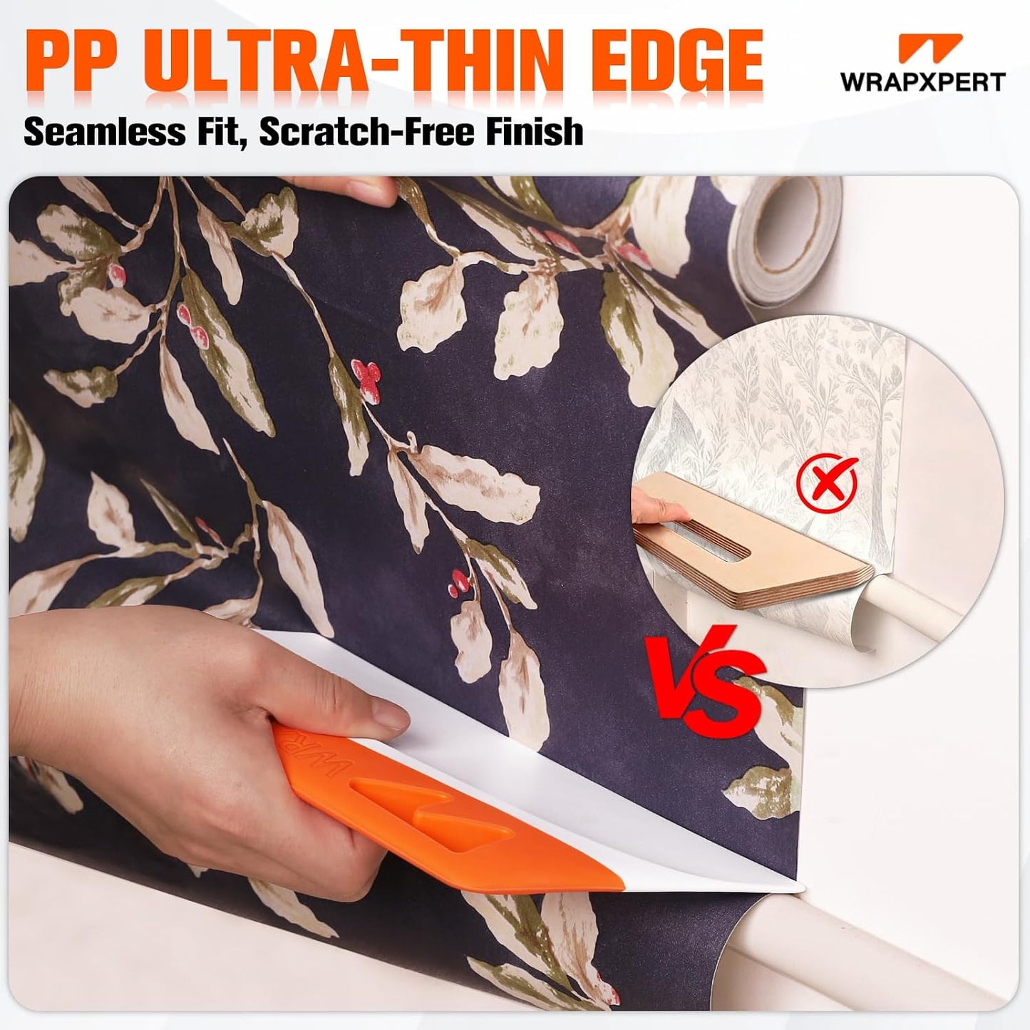 Kit herramientas papel tapiz 4en1 espátula para ventanas