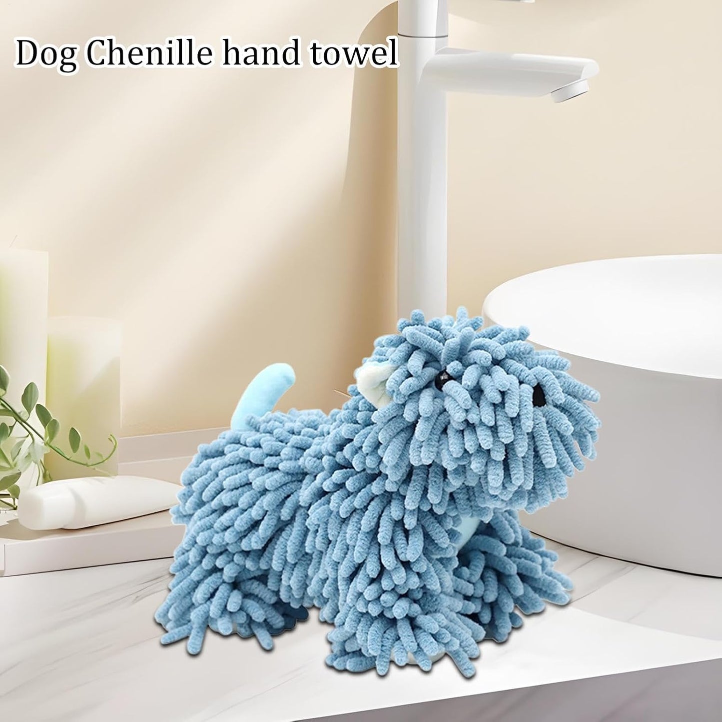 Esponja felpilla perro absorbente baño