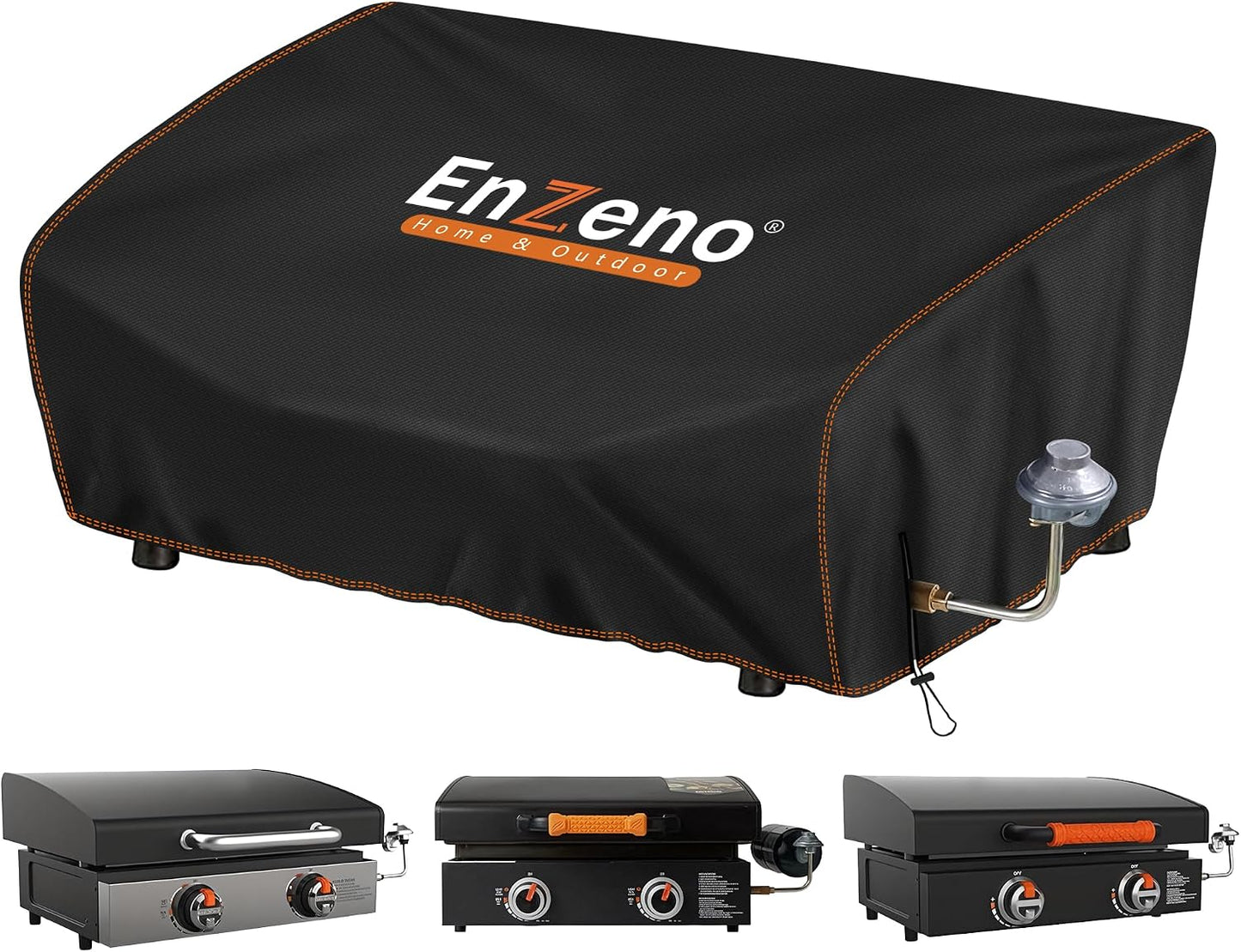 Cubierta parrilla Blackstone 22pulg con capucha impermeable