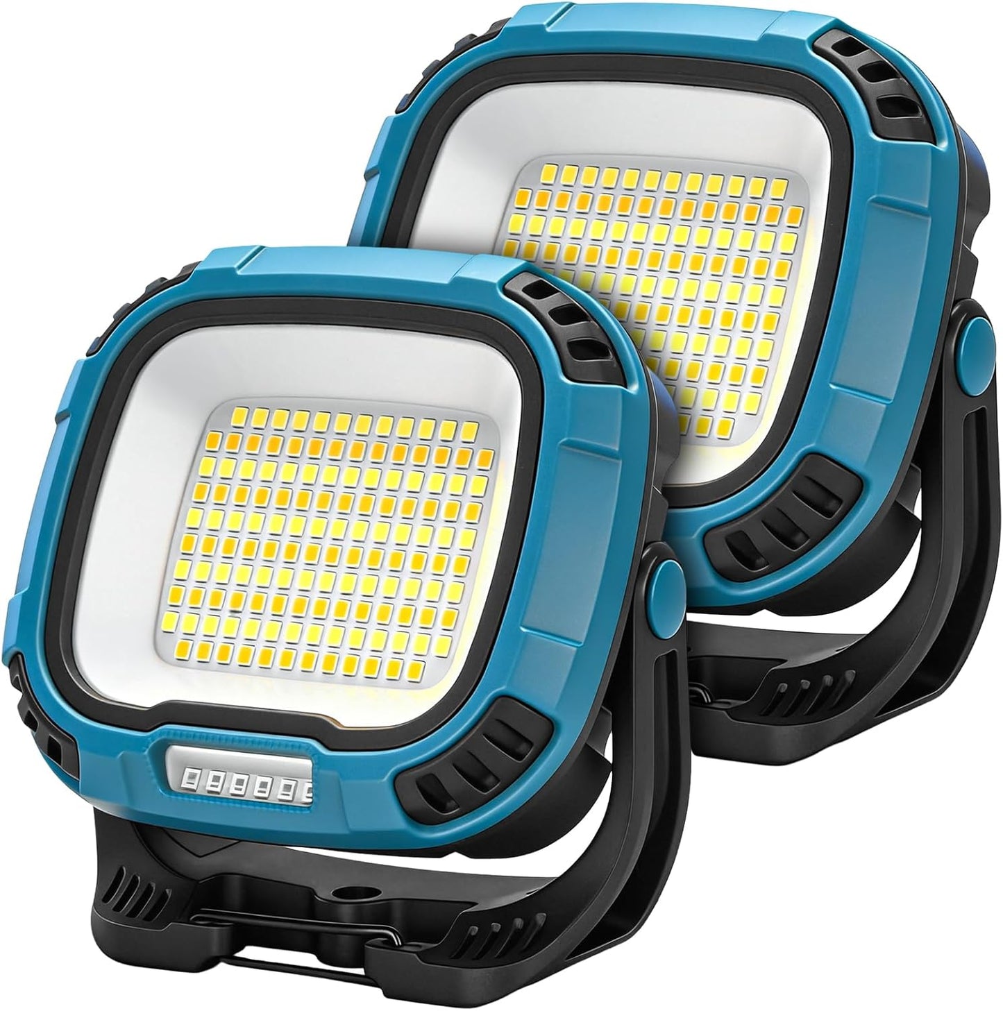 2 Luces Trabajo Recargables 6000mAh 4000lm IP65
