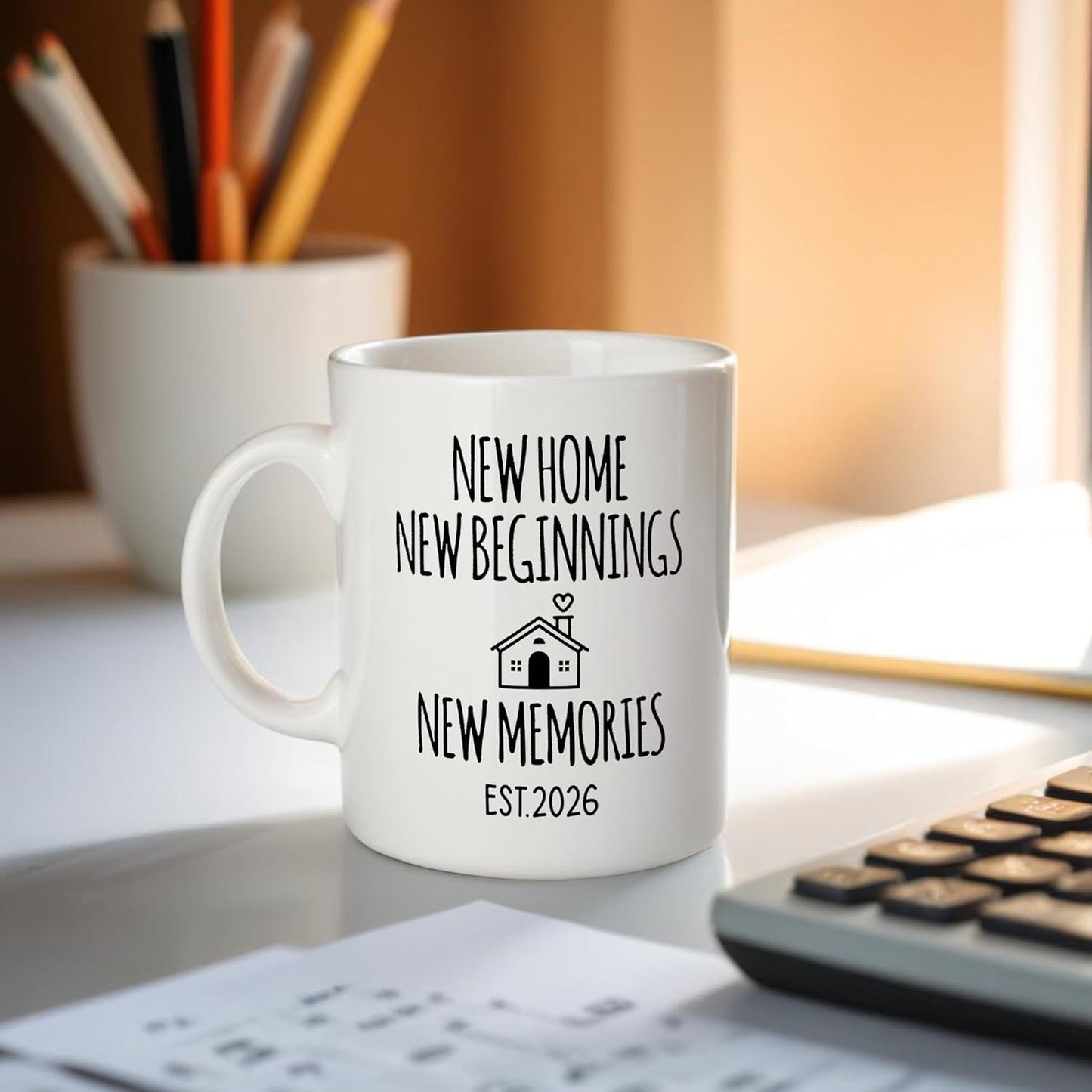 Taza Cerámica Regalo Inauguración Casa 11oz
