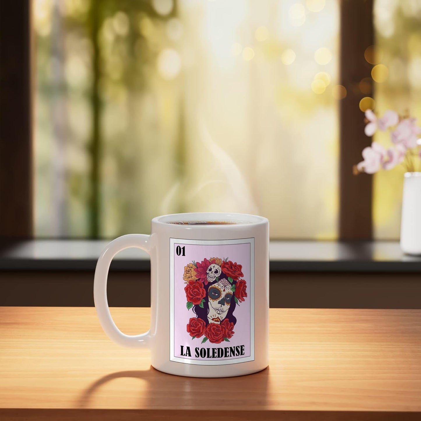 Taza cerámica Funny Soledad de Graciano Sánchez México