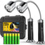 2 Luces LED flexibles para parrilla con base magnética 360