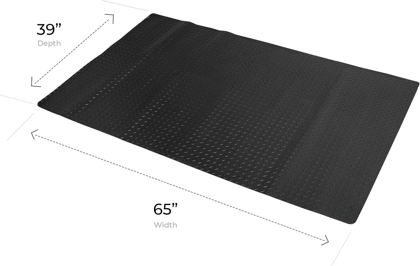 Tapete antideslizante para parrilla 65x39pulg