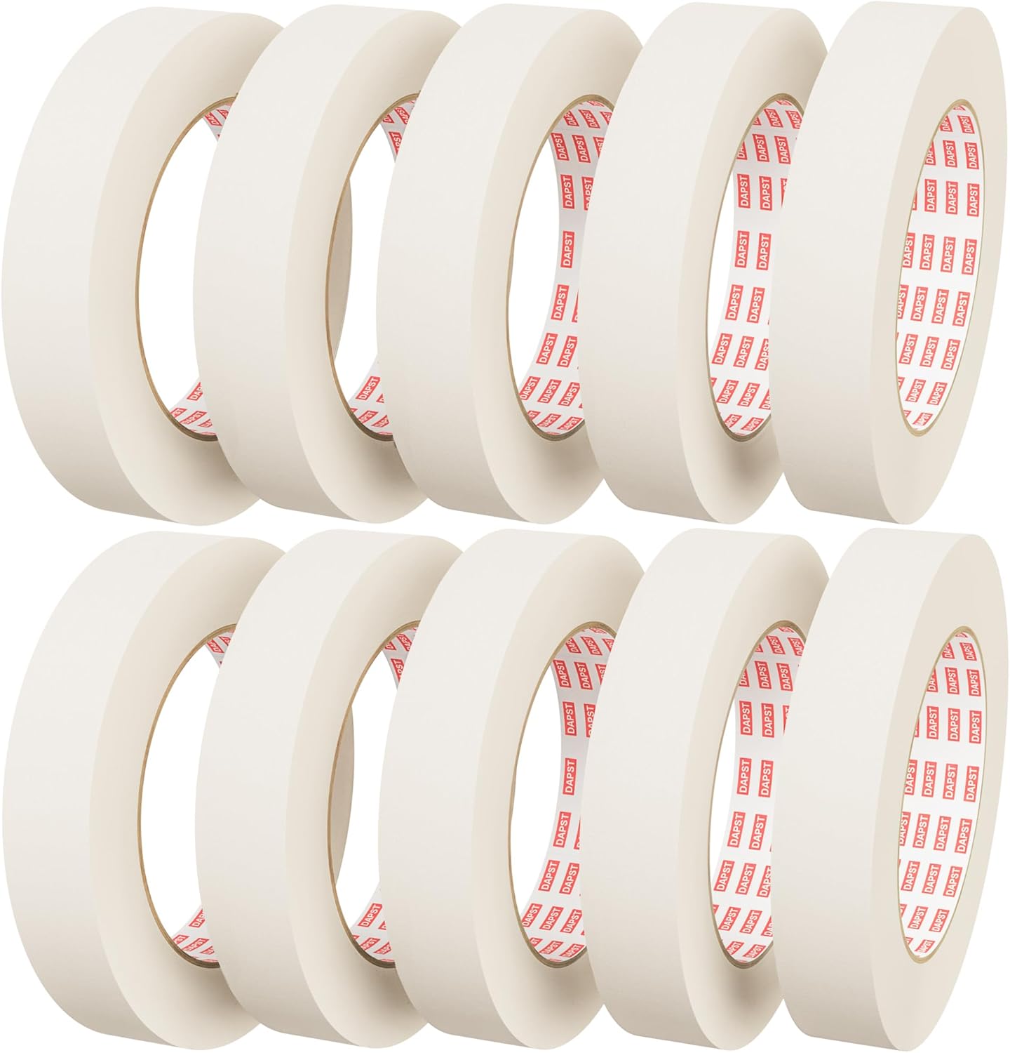 Cinta enmascarar paniters blanco beige 0.75pulg x55yd