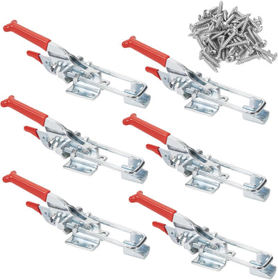 6 Pzas Clamp Acero Galvanizado 700lbs Fuerza