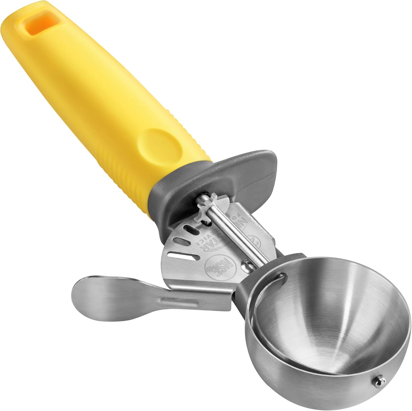 Cuchara de acero inoxidable para pulgar Star Foodservice