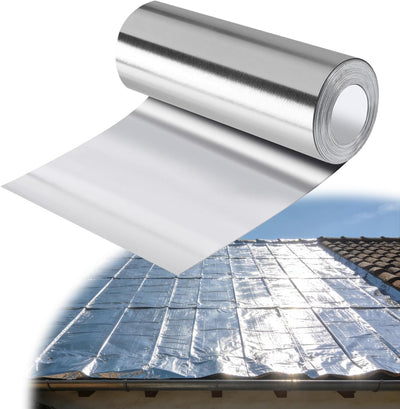 Rollo Aluminio 8x65pulg Paneles Techos Prevención Manchas