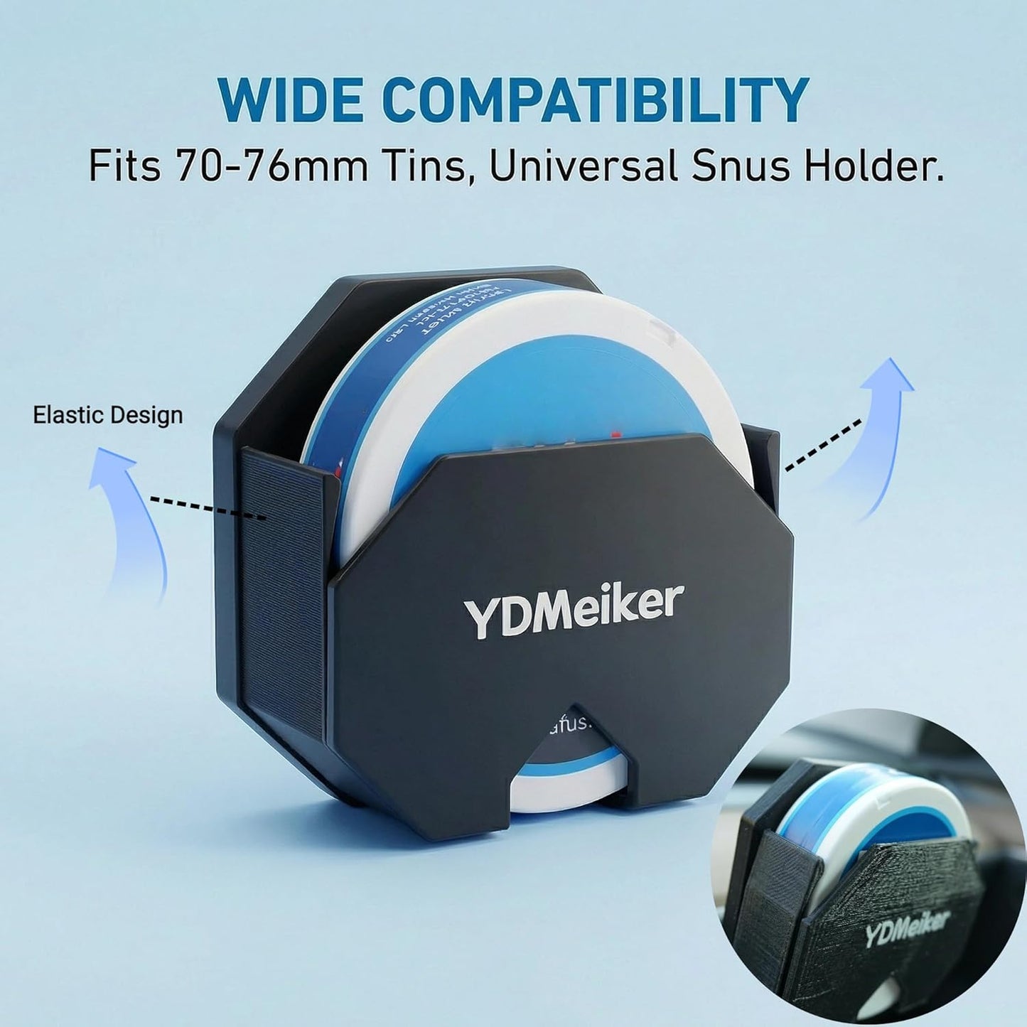 Porta bolsas Zyn para visor solar coche