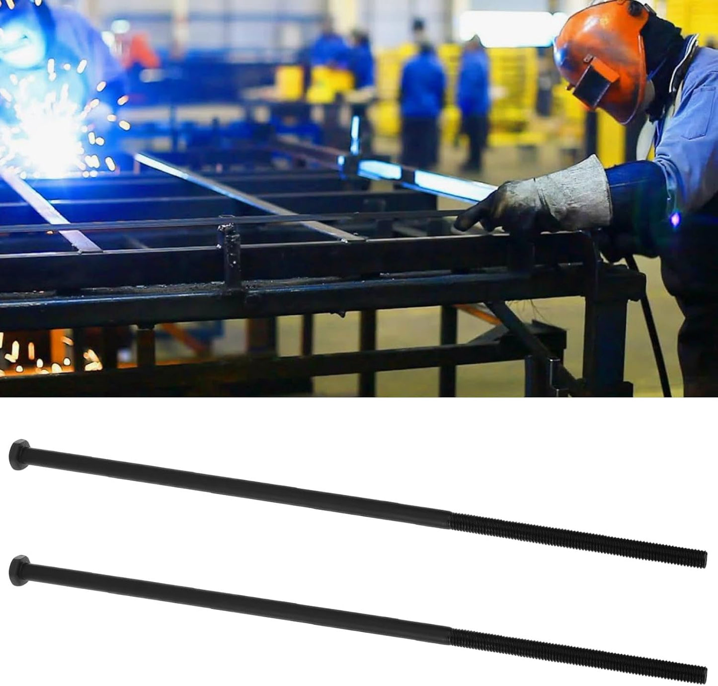 Tornillo Hexagonal M8x300mm Grado 8.8