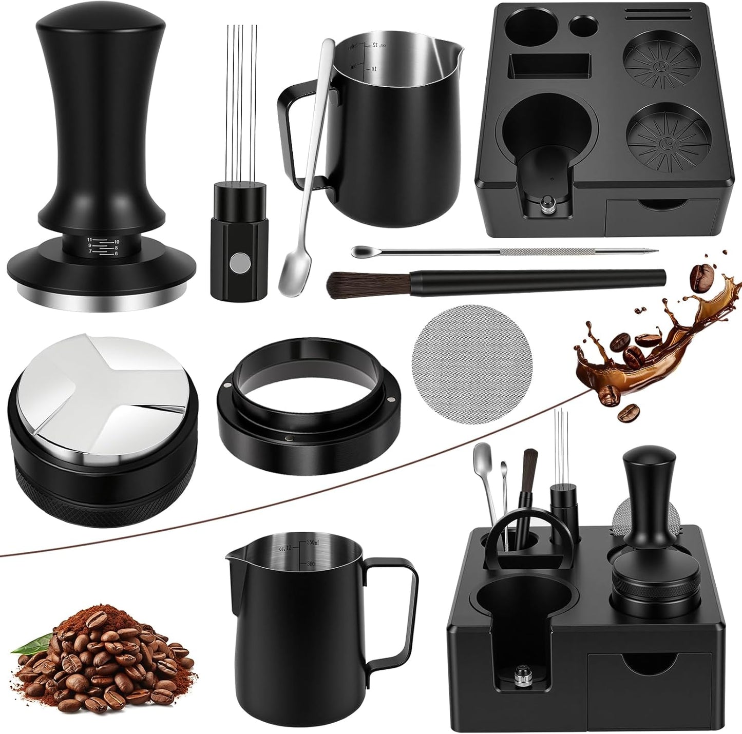 Kit 10 Pzas Accesorios Espresso Estación Calibración 9en1