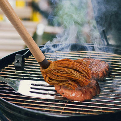 2 Fregonas Barbacoa Cepillos 19.2pulg 6 Cabezales Repuesto