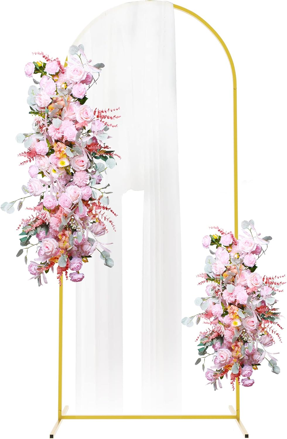Soporte arco metal 6ft dorado para globos telón fiesta