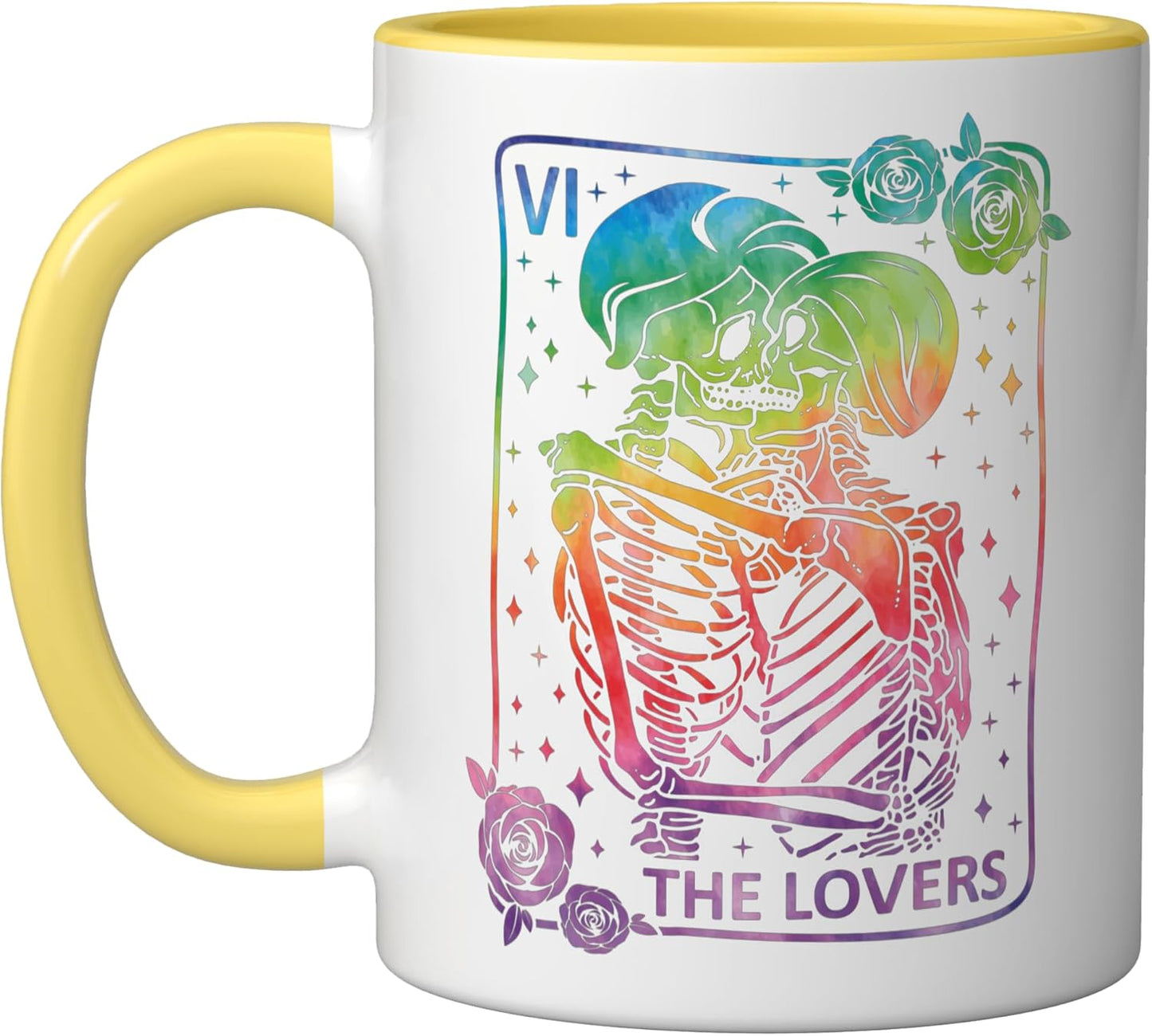 Taza Cerámica The Lovers Tarot Estampado Relleno