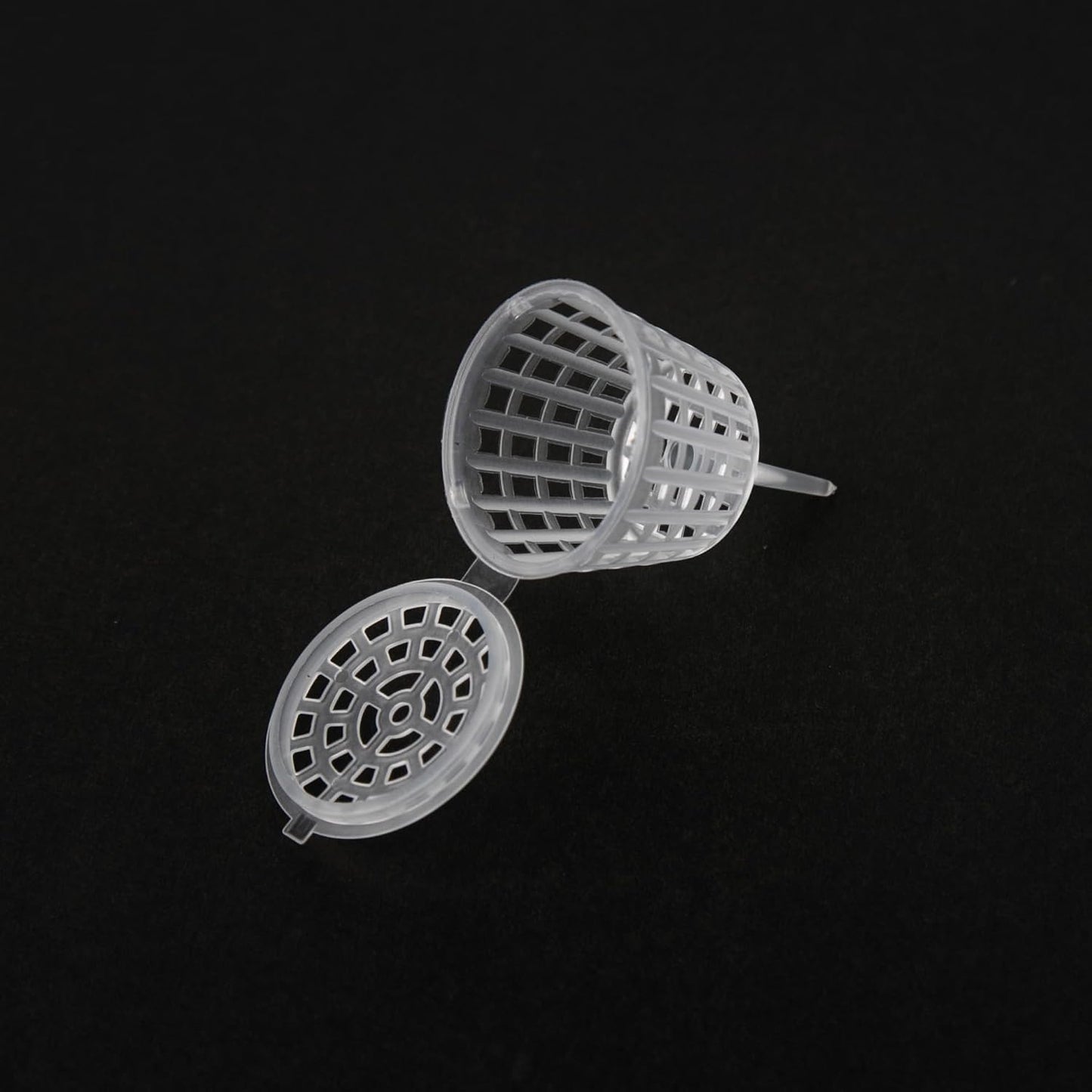 20 Cestas Transparentes para Fertilizantes Bonsái con Tapa