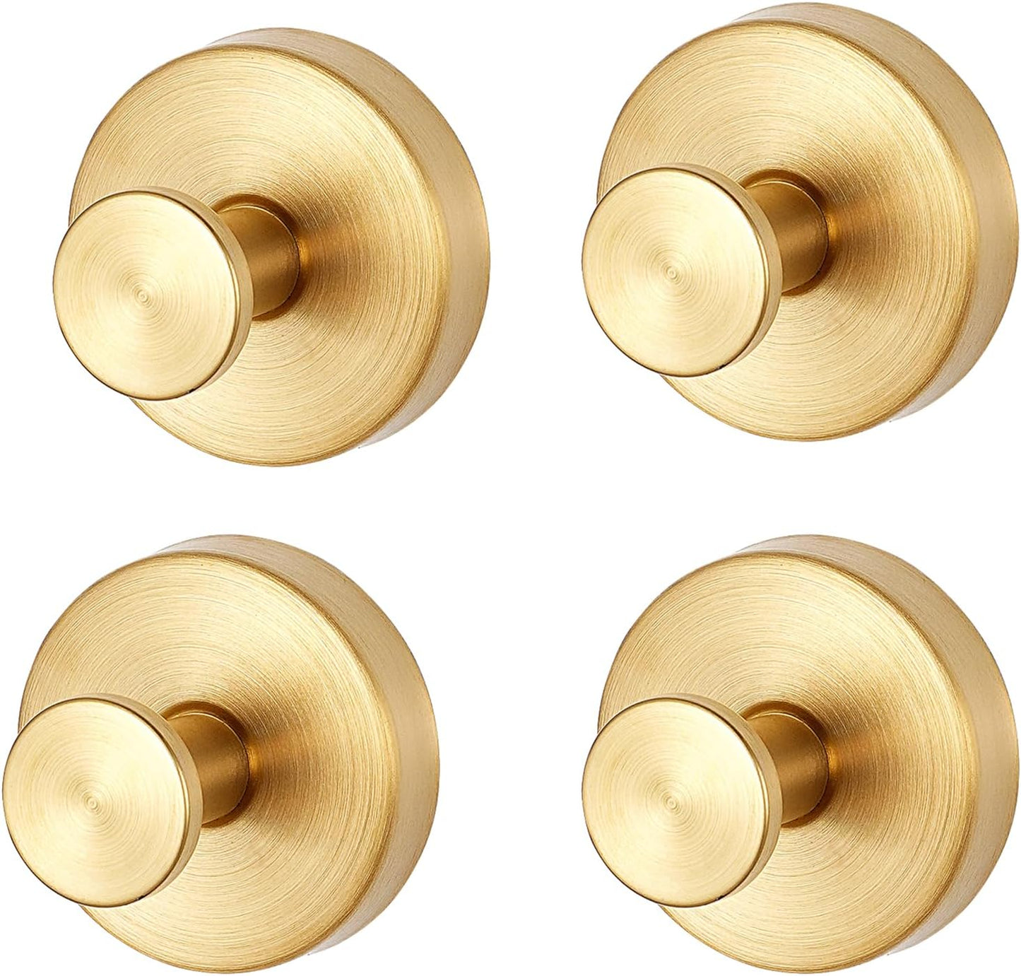 Ganchos ventosa sin taladro pack 4 para ducha puerta cristal