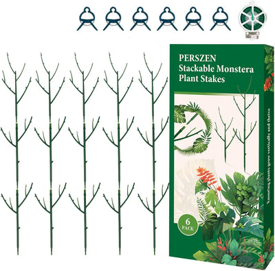 15 Estacas Apilables Soporte Plantas Trepadoras