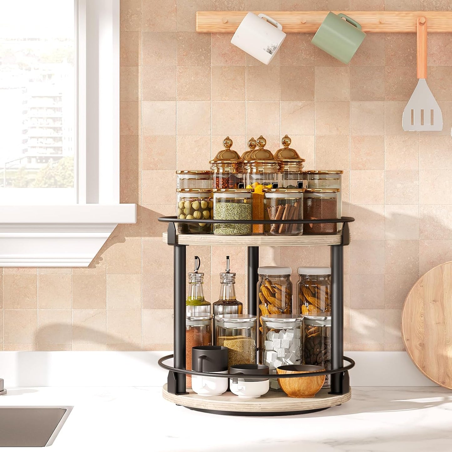 Organiz. medicinas 2 puertas para baño cocina