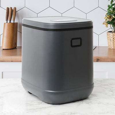 Compostador eléctrico LMCM para cocina 24 horas, inodoro, seguro para carne y lácteos