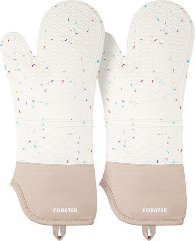 Guantes silicona extralargos 15pulg resistentes 500°F