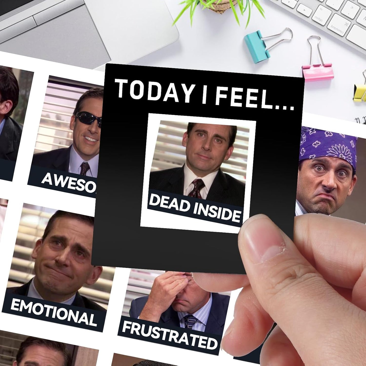 Imán del estado de ánimo de la oficina Michael Scott