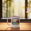 Taza Cerámica Montana Rosa/Blanca
