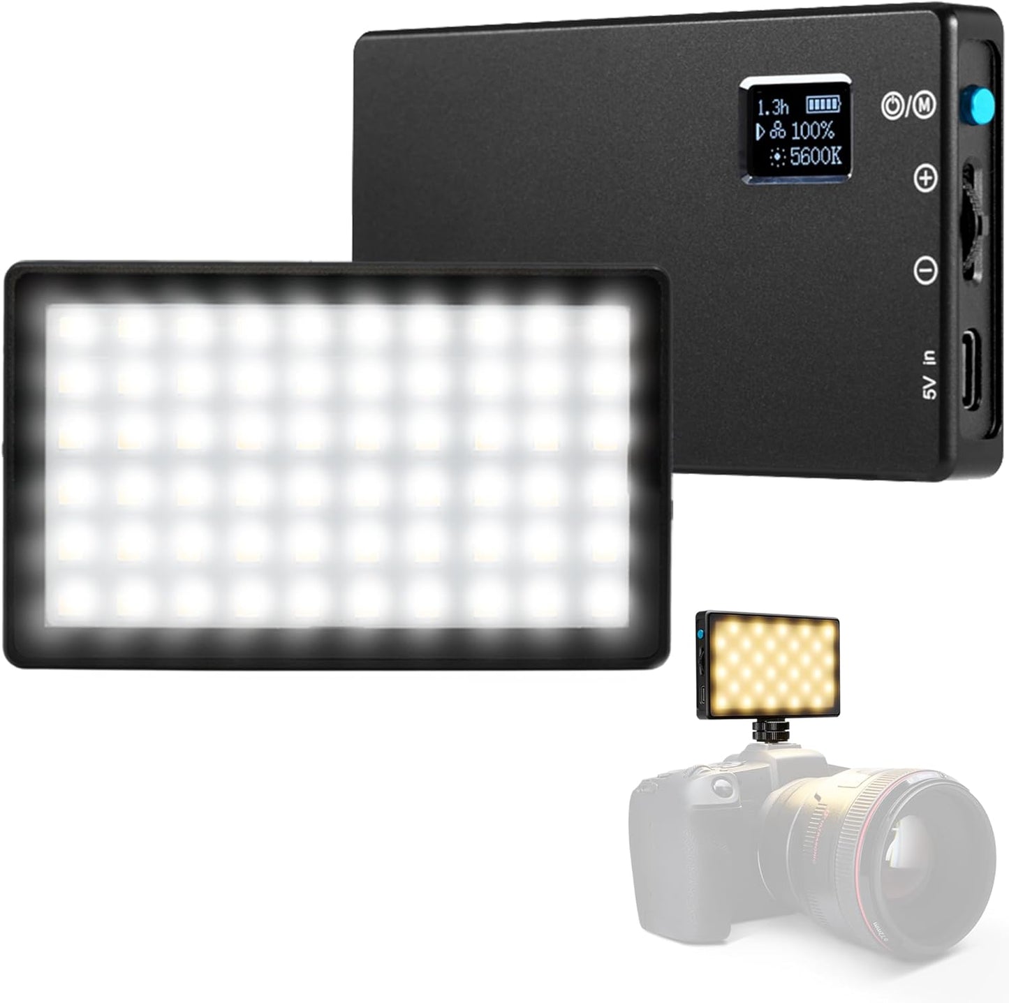 Panel Luz LED Bicolor para Cámaras DSLR Profesionales