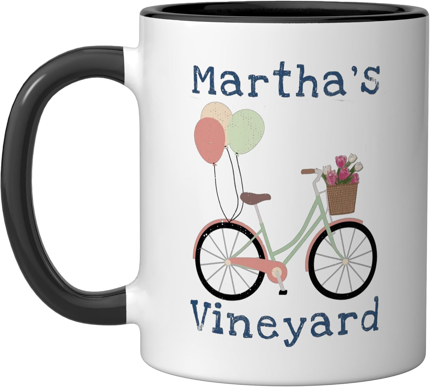 Taza cerámica para bicicleta Martha's Vineyard Cape Cod verano
