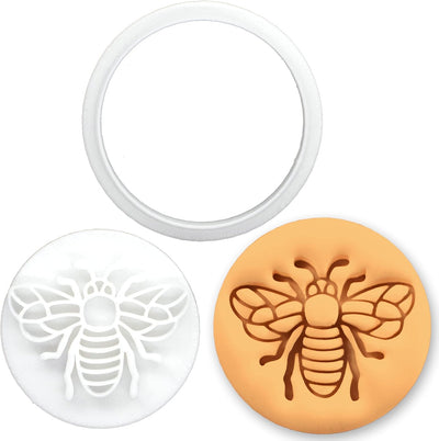 Mini cortador y sello de galletas de abeja realista BAKERLOGY