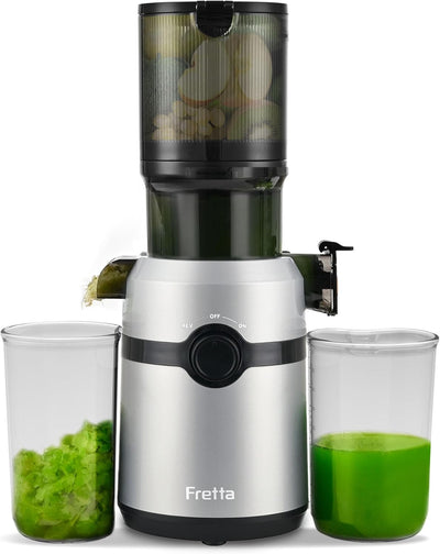 Exprimidor frío canal grande para frutas y verduras 1L sin BPA