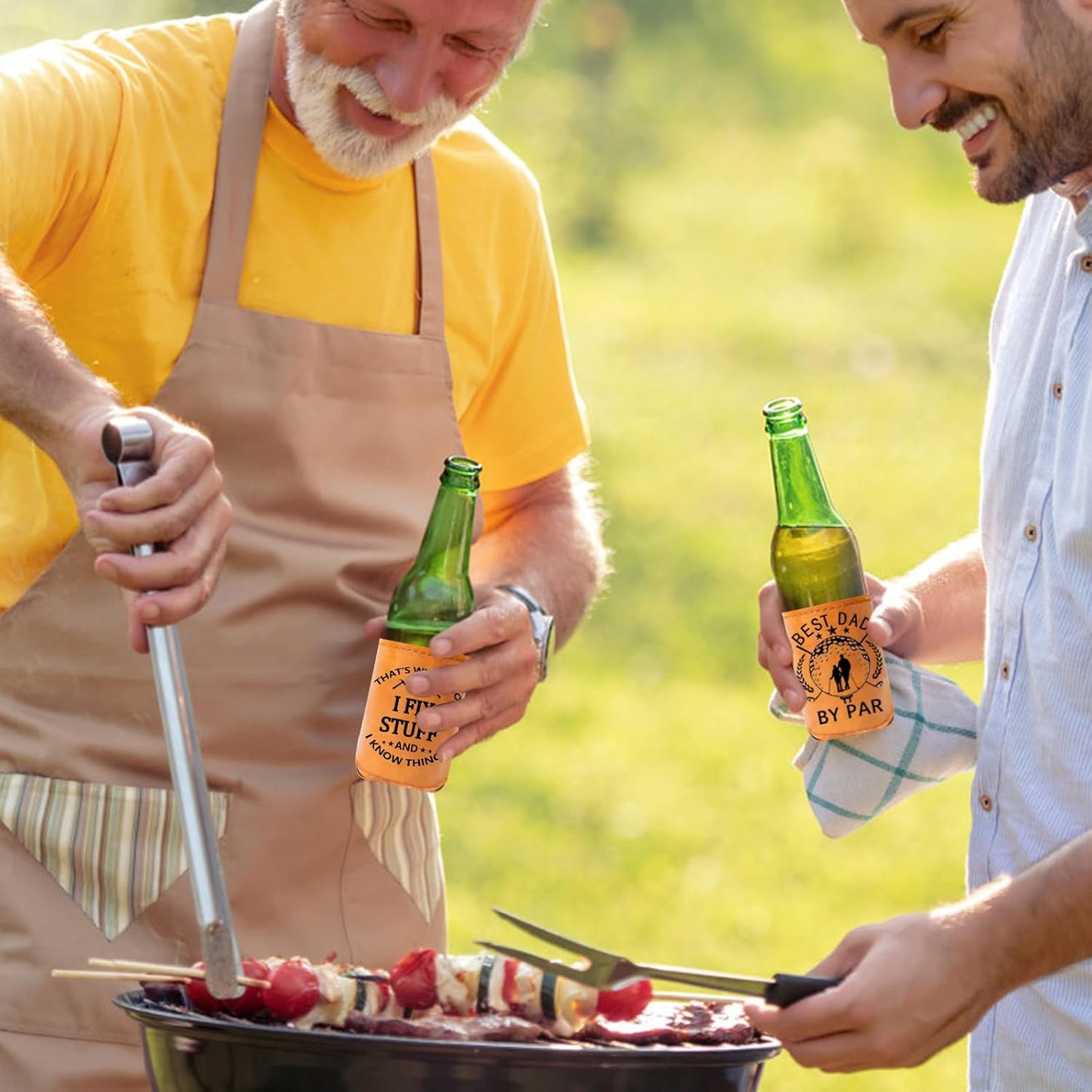 Almohada regalo para hombre pu cuero enfriador de bebidas