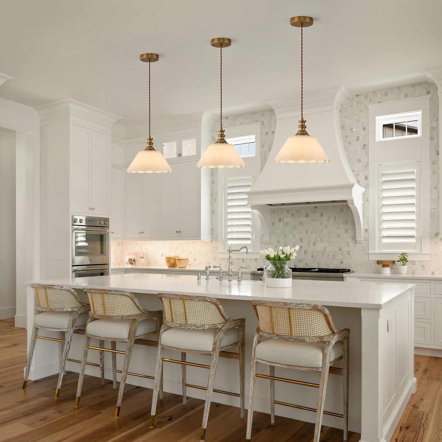 Lámpara colgante E26 ajustable 10.62pulg cocina