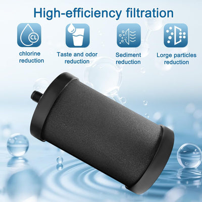 Cartucho filtro agua Alexapure Pro NSF reducción cloro 5000gal