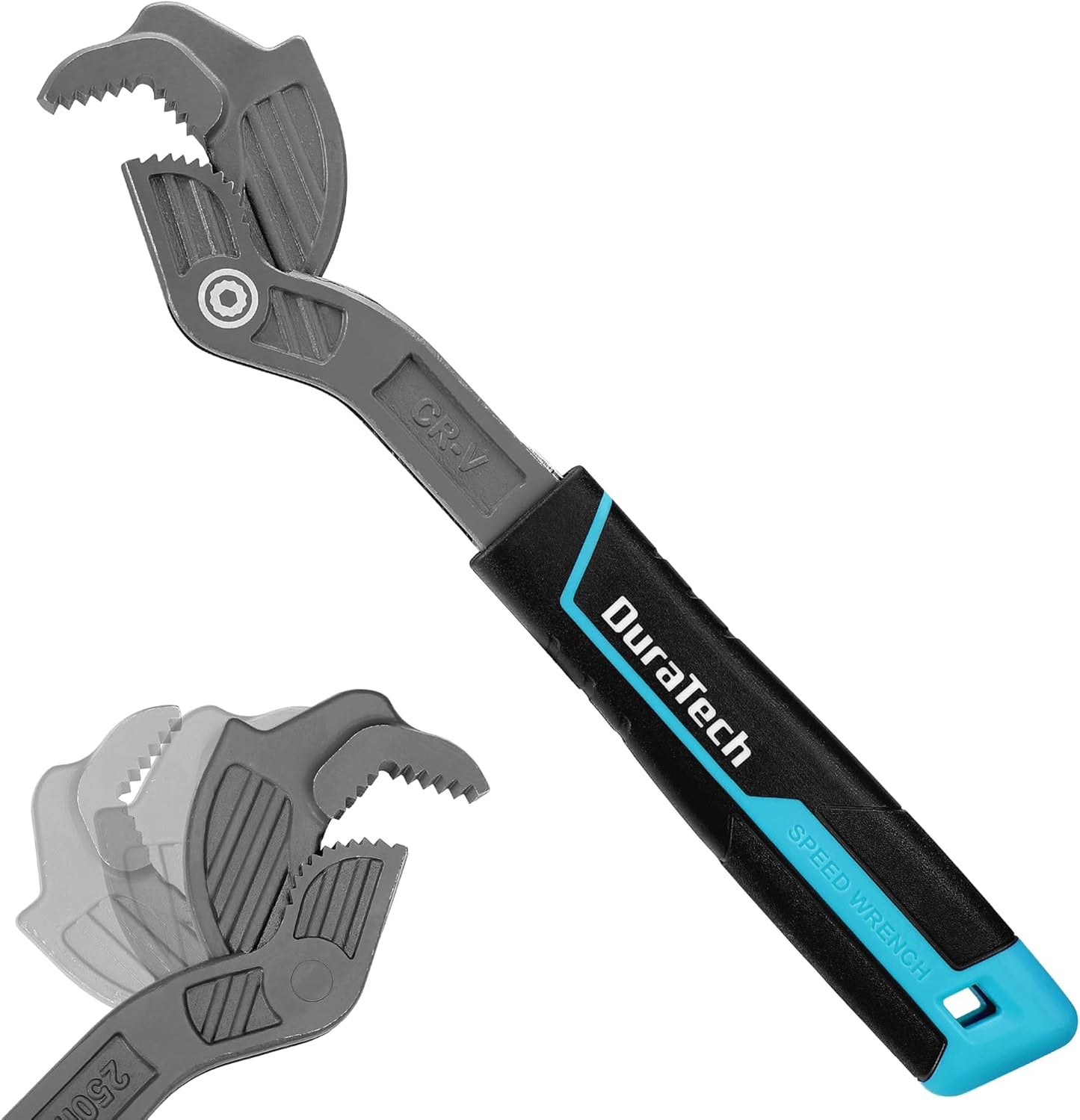 Llave autoajustable 10pulg acero CR-V mango antideslizante