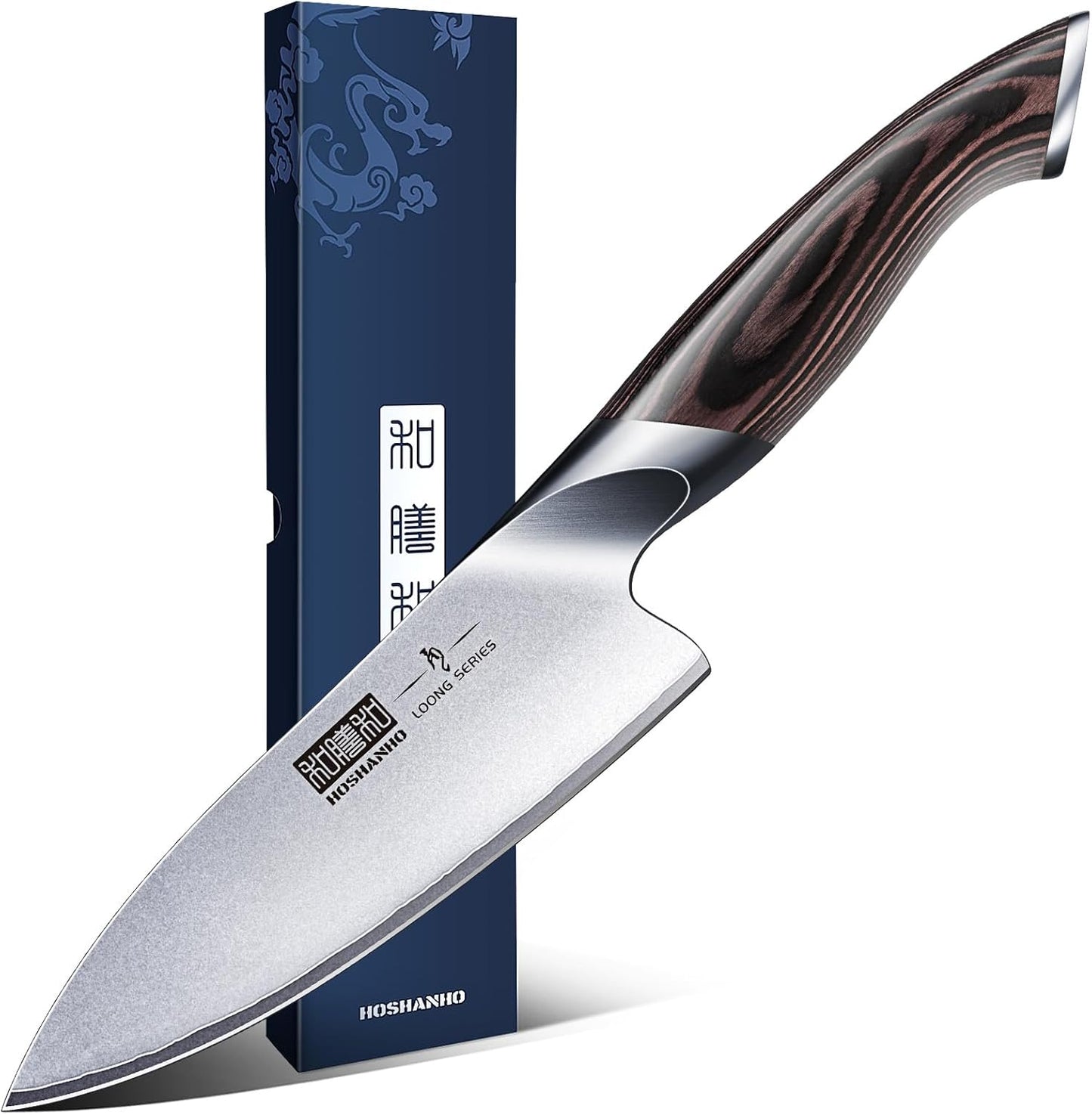Cuchillo Chef Acero Japonés 6pulg Antiderrap Mango Ergonómico