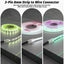 Conectores LED COB sin soldadura para tiras 8mm 5v 12v 24v